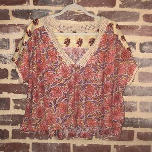 NWOT Free People | blouse | size L